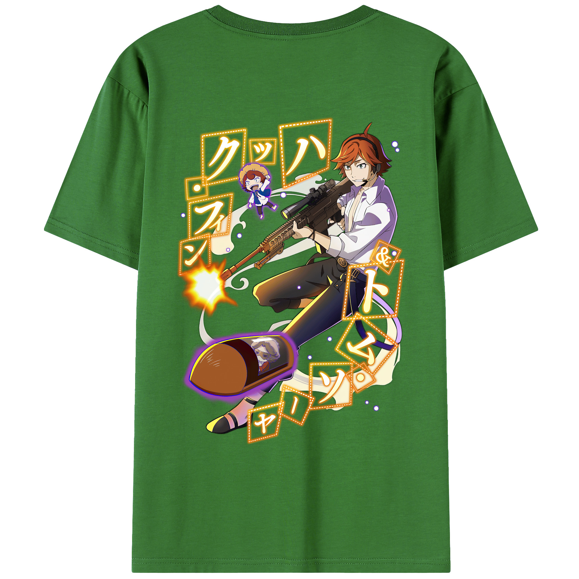 （画像用） 文豪ストレイドッグス Bungo Stray Dogs レディース半袖Tシャツ(バックプリント)